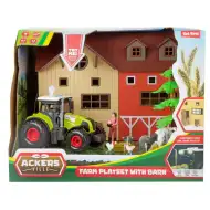 Herní sada Ackers Ville Farm s traktorem
