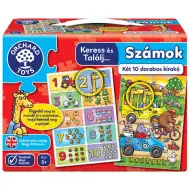 Hledej a najdi... Čísla 2x10ks výukové puzzle