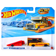 Hot Wheels: Chevy Silverado nákladní vůz 1/64 – Mattel