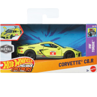 Hot Wheels: Corvette C8.R natahovací autíčko 1/43 - Mattel