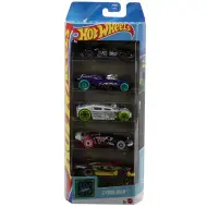 Hot Wheels: Cyber Noir 5dílná sada autíček 1/64 – Mattel