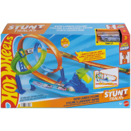 Hot Wheels: Kaskadérská sada s dvojitou smyčkou – Mattel