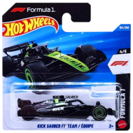 Hot Wheels: Kick Sauber F1 Team autíčko 1/64 - Mattel