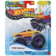 Hot Wheels Monster Truck: Pure Muscle měnící barvu autíčko 1/64 - Mattel