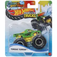 Hot Wheels Monster Truck: Torque Terror měnící barvu autíčko 1/64 - Mattel