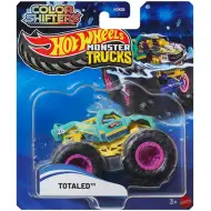 Hot Wheels Monster Truck: Totaled měnící barvu autíčko 1/64 - Mattel