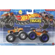 Hot Wheels Monster Trucks: 1956 Hi-Tail Hauler vs 2017 Ford Raptor, sada 2 autíček 1/64 - Mattel