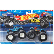 Hot Wheels Monster Trucks: Bigfoot vs Bigfoot Bite – balení 2 ks autíček 1:64 – Mattel