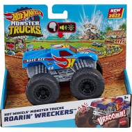Hot Wheels Monster Trucks Race Ace vozidlo se světly a zvuky 1/43 - Mattel
