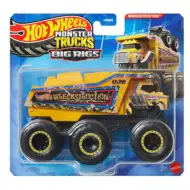 Hot Wheels Monster Trucks: Wreckstruction šestikolový tahač 1/64 - Mattel