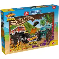 Hot Wheels Monster trucks 60dílné puzzle 50x35 cm - Lisciani