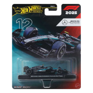 Hot Wheels Premium: Kimi Antonelli Mercedes č. 12 Formule 1 autíčko 1/64 - Mattel