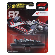 Hot Wheels Premium: Oliver Bearman Haas č. 87 Formule 1 autíčko 1/64 - Mattel