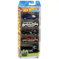 Hot Wheels: Sada 5 autíček Gassers 1/64 - Mattel