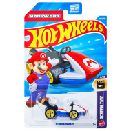 Hot Wheels: Standardní Mario Kart autíčko 1/64 - Mattel