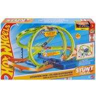 Hot Wheels Stunt Tracks Kavalkáda zatáček - sada autodráhy - Mattel