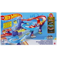 Hot Wheels: Super serpentinová dráha - sada s 5 autíčky - Mattel