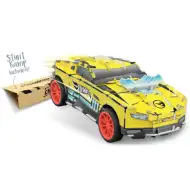 Hot Wheels Twinduction sestavitelné autíčko na zpětné natažení 1/32 - Mondo Motors
