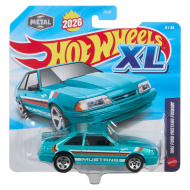 Hot Wheels XL: 1992 Ford Mustang Foxbody autíčko 1:43 – Mattel