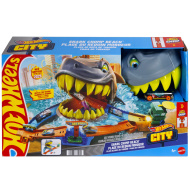 Hot Wheels: Žraločí útok - sada autodráhy s autíčkem - Mattel
