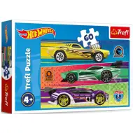 Hot Wheels závod 60 dílků puzzle - Trefl