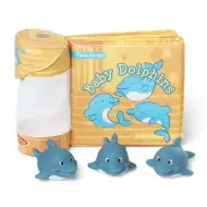 Hra do vany: Voděodolná kniha, dětské delfíny - Melissa &amp; Doug
