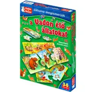 Hrou se seznámíme s divokými zvířaty desková hra