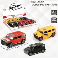 Hummer kovový model auta na zpětné natažení v několika variantách 1/32