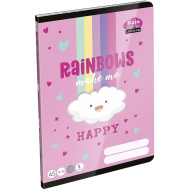 ICO: Lizzysuli Lollipop Rainbow linkovaný sešit pro 2. třídu A/5 16-32