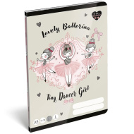 ICO: Lizzysuli Tiny Dancer Ballerina linkovaný sešit pro 1. třídu A5 14-32