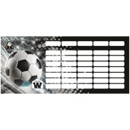 ICO: Lizzysuli Top League FTW jednostránkový, oboustranný rozvrh hodin