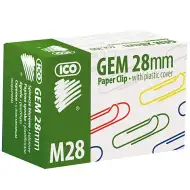 ICO: M28 Barevná sponka 28mm 100ks