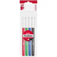 ICO: Sada 4 fixy Tinten Pen, 0,5 mm