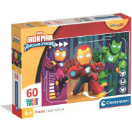Iron Man a jeho přátelé 60dílné Supercolor puzzle - Clementoni
