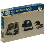 Italeri 1/72 Zdi a ruiny diorama set