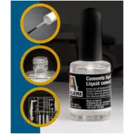 Italeri štětcové lepidlo na modely 15ml - s tlustým štětcem