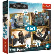 Jak vycvičit draka 4 v 1 puzzle - Trefl