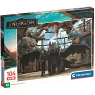 Jak vycvičit draka: Dračí spojenectví – 104dílné Supercolor puzzle – Clementoni