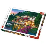 Jezero Como, Itálie, puzzle 500 dílků - Trefl