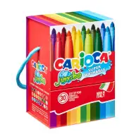 Jumbo 30ks omyvatelná sada fixů - Carioca