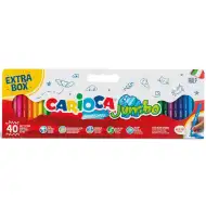 Jumbo 40ks maxi sada fixů - Carioca