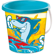Kbelík na písek se vzorem surfařského žraloka - Mondo Toys