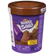 Kinetic Sand: Zmrzlinová krabička s hnědým pískovým těstem - Spin Master
