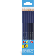 Klasická grafitová tužka 2HB, sada 6 kusů – Carioca