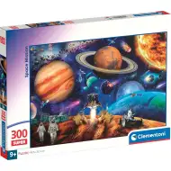 Kosmická mise 300 dílků Super puzzle - Clementoni