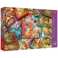 Kreativní stolek 100dílné prémiové plus kvalitní puzzle - Trefl