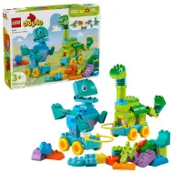LEGO® DUPLO®: 3 v 1 pojízdní dinosauři (10451)