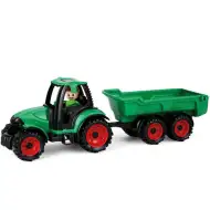 LENA: Nákladní auto s traktorem, přívěsem a figurkou 36cm