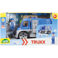 LENA: Truxx policejní auto s doplňky v krabici 39 cm