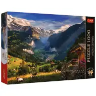 Lauterbrunnenské údolí 1000dílné prémiové plus kvalitní puzzle – Trefl